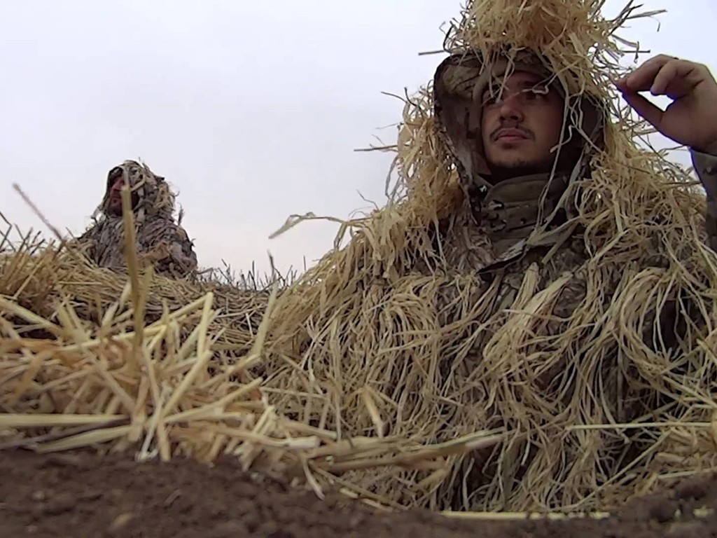 Охота на гуся в Аркалыке в Казахстане 2018